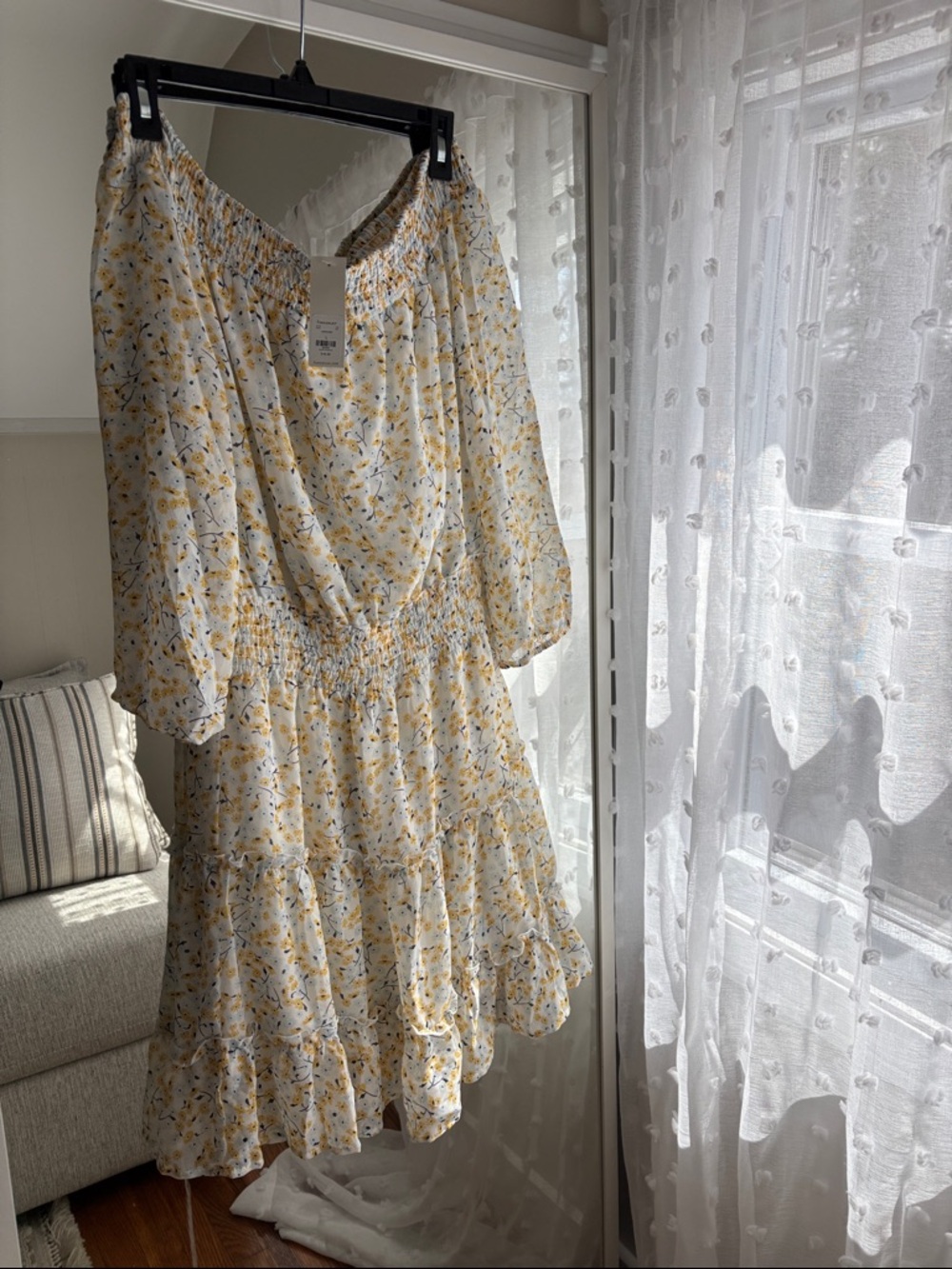 NWT Francesca’s Printed Dress